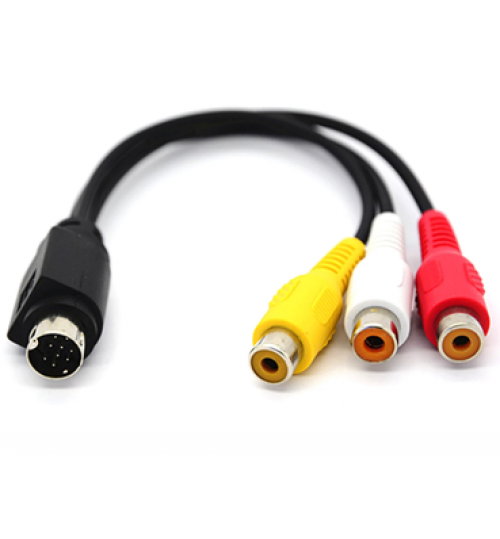 CABO AV DE 9 PINOS PARA 3 RCA